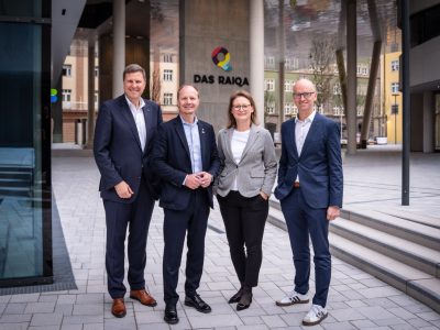 Eröffnung der Passage im RAIQA 01 © Simon Fischler