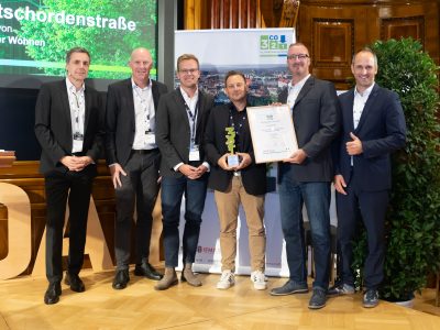 Die Gewinner der Kategorie "Publikumsvoting" bei der Verleihung des CO₂-Countdown-Awards 2025 © Jana Madzigon